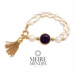 Pulseira Pérolas Naturais