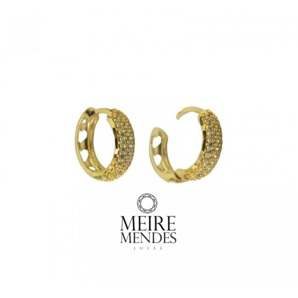 Brinco Argola Ouro 18 k