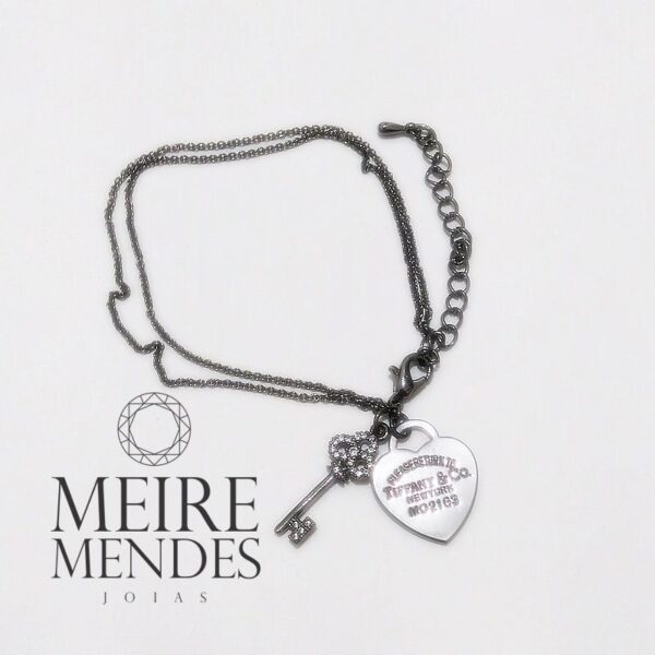 Pulseira Tiffany Inspired Black
