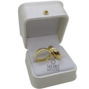 Alianças Senhor dos Anéis Ouro 18 k