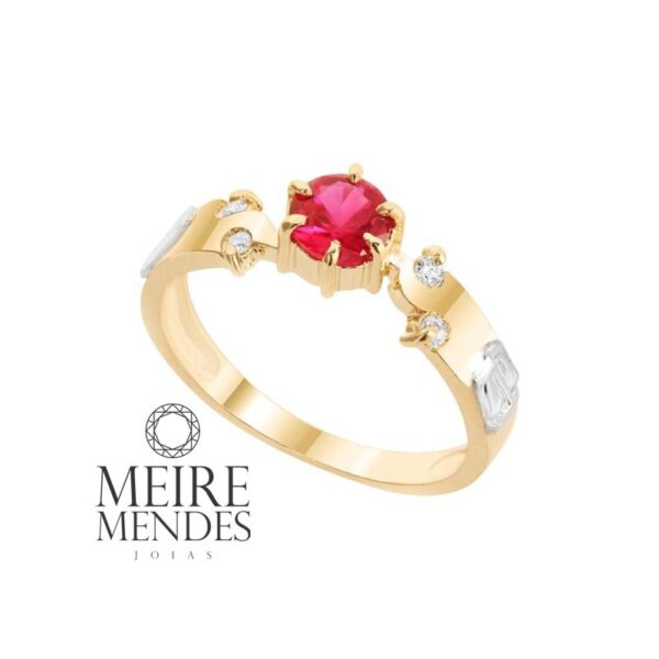 Anel Formatura Ouro 18 k - Imagem 6