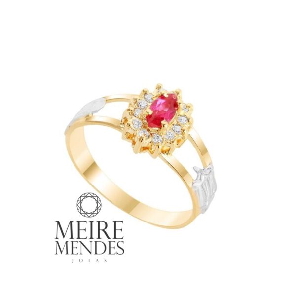 Anel Formatura Ouro 18 k - Imagem 4