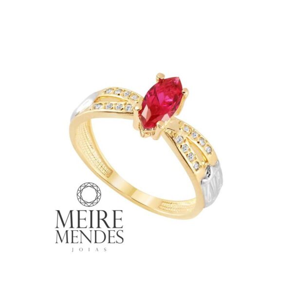 Anel Formatura Ouro 18 k - Imagem 3