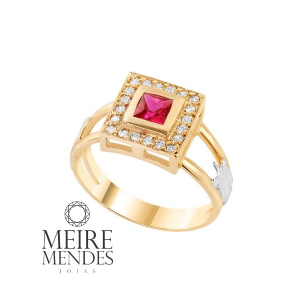 Anel Formatura Ouro 18 k - Imagem 14