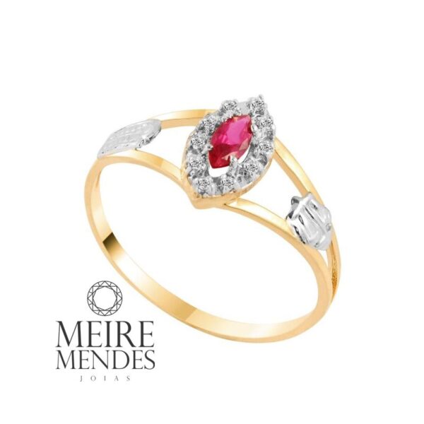 Anel Formatura Ouro 18 k - Imagem 13