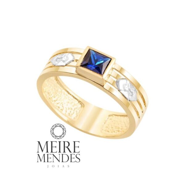 Anel Formatura Ouro 18 k - Imagem 10