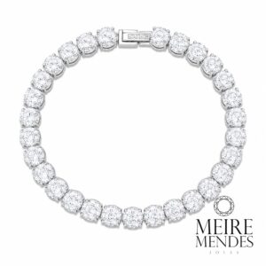 Pulseira Riviera Moissanite 7mm