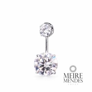 Brinco Moissanite 12mm