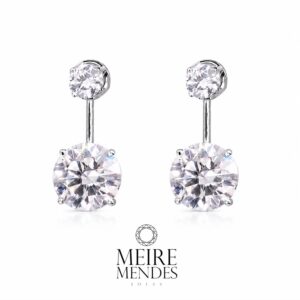Brinco Moissanite 14mm