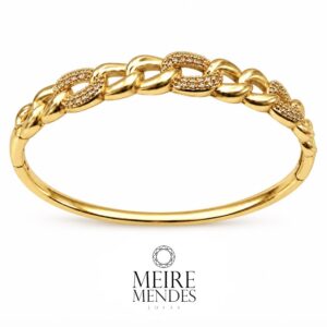 Bracelete Elos Cravejados