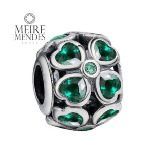 Berloque Separador Trevo Verde
