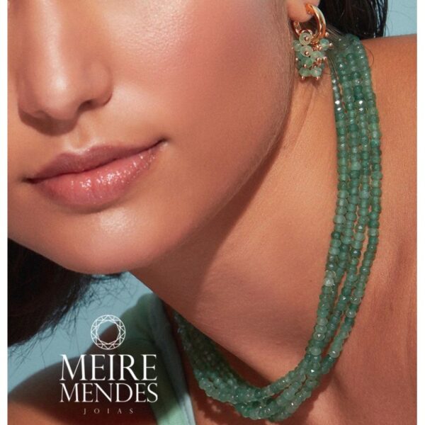 Brinco Jade Verde - Imagem 2