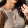 Gargantilha Crucifixo Pérolas - Imagem 2