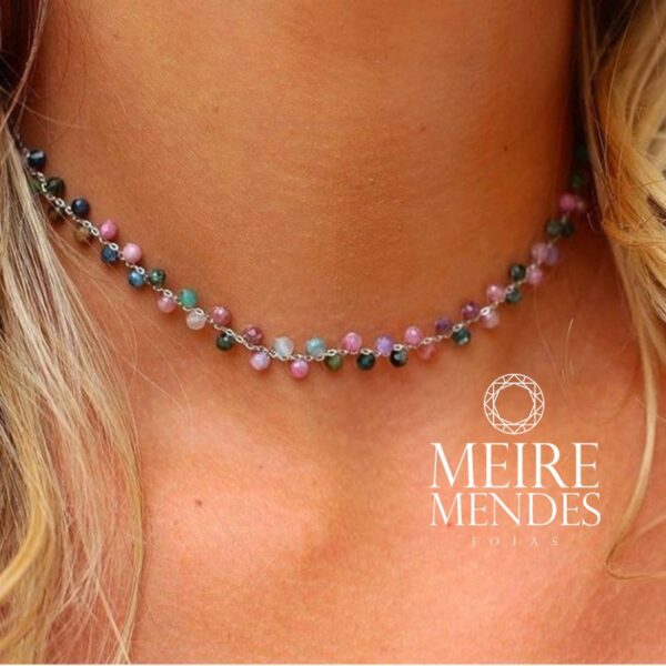 Choker Pedras Naturais - Imagem 2