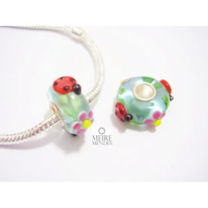 Berloque Murano Joaninha