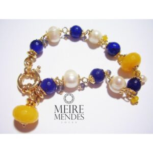Pulseira Pérola Cristal