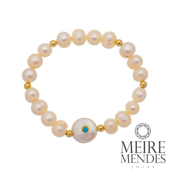 Pulseira Pérola Barroca